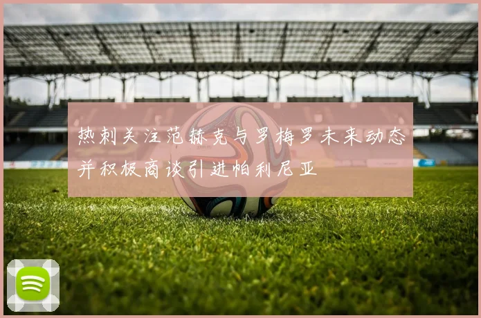 热刺关注范赫克与罗梅罗未来动态并积极商谈引进帕利尼亚