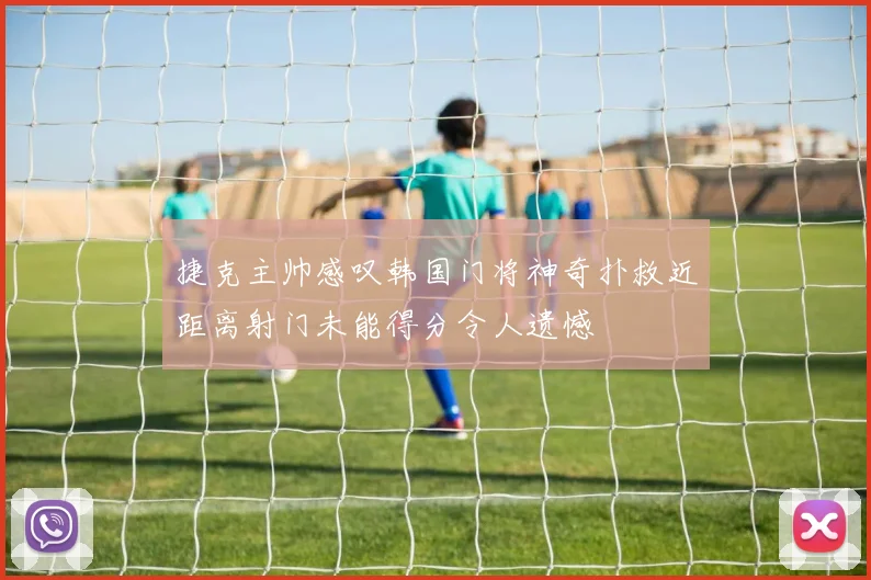捷克主帅感叹韩国门将神奇扑救近距离射门未能得分令人遗憾